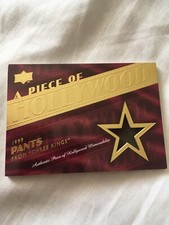 Piece Of Hollywood George Clooney Worn Pants Relic Card From Three Kings HM-19