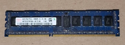 DELL POWEREDGE R510 R710 4GB 2Rx8 PC3L 10600R DDR3 - HYNIX - RAM MEMORY - Image 1 of 2