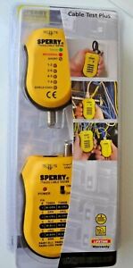 Sperry Instruments TT64202 Cable Test Plus,Coax & UTP/STP Cable Tester, 2 Pc NEW