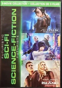 Futuristic Sci Fi: Aeon Flux, Ghost In The Shell, The Island (DVD) - Picture 1 of 2
