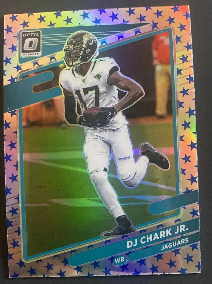 2021 Donruss Optic Stars Emoji Prizm DJ Chark Jr. Jacksonville Jaguars #114 - Image 1 of 2