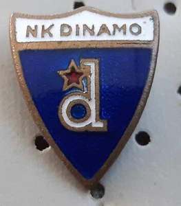 Fußballverein NK Dinamo Zagreb Kroatien Vintage Emaille Pin - Bild 1 von 1
