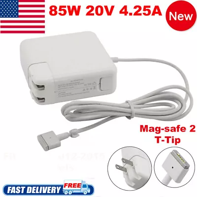 85W T-Tip Adapter Charger for Macbook Pro 15'' 2015 2014 2013 A1424 A1398 MC975 - Image 1 of 4