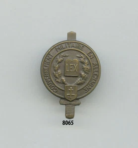 Abzeichen, Gericht / Militärregierung in Deutschland, (Ø 20 mm. ) - Bild 1 von 2