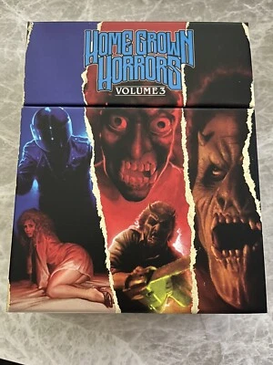 Home Grown Horrors Volume 3 - Vinegar Syndrome - PACKAGING BOX ONLY - NO MOVIES - Image 1 of 4