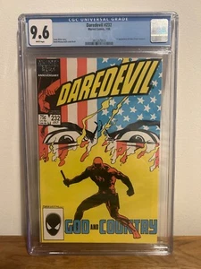 DAREDEVIL 232 - CGC 9.6 - 1ST NUKE - 1986 - Picture 1 of 2