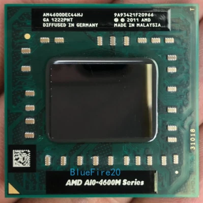 Procesador CPU AMD A10-Series A10-4600M 2,3 GHz cuatro núcleos 4M Socket FS1 - Imagen 1 de 4