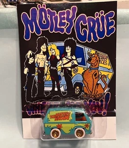 "Custom Made" Hot Wheels Motley Crue Scooby-Doo It’s A Custom Real Riders - Picture 1 of 10