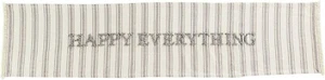 Corredor de mesa Mud Pie Happy Everything 17"" x 72 - Imagen 1 de 3
