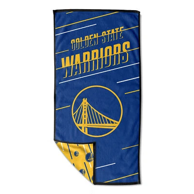 Juego de toallas de playa y bolsa de malla Northwest NBA Golden State Warriors Splitter Foto 1 de 3