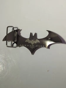 Batman Belt Buckle DC Comics Arkham City Metal - Picture 1 of 6