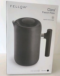 Cafetera Fellow Clara French Press negra mate 24 oz NUEVA EN CAJA - Imagen 1 de 3