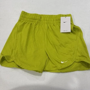 Nike Big Kids' Dri-FIT Breezy High-Waisted Training Shorts Size M - Picture 1 of 5