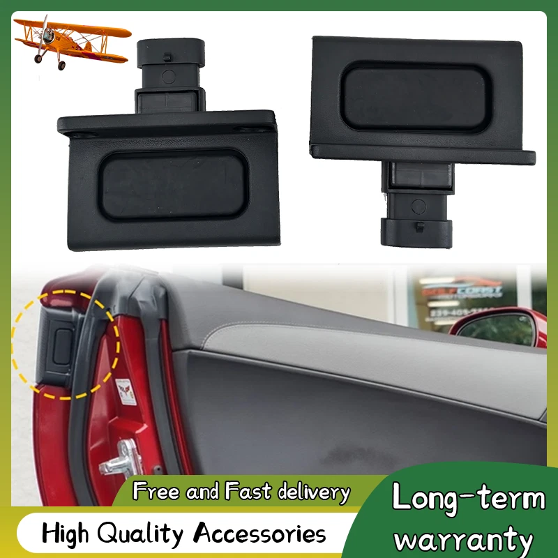 For 05-13 C6 Corvette GM Exterior Door Release Switch Pad Set Foto 1 de 4
