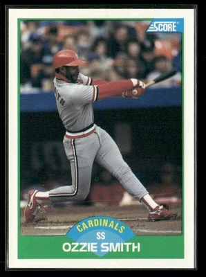 1989 Score - Ozzie Smith #80 - Image 1 of 2