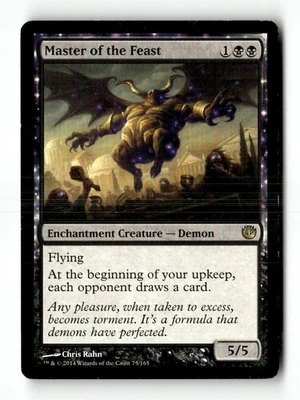 MTG Master of the Feast - Journey Into the Nyx Heavily Played English - Image 1 of 3