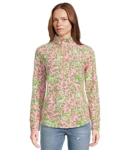 Women's UPF 50+ Skipper Popover, Rousseau Pink Mane Character Energy - Picture 1 of 4