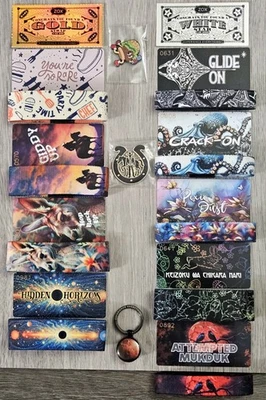 PAQUETE ZOX DE 9 PULSERAS GOLDIE RARAS MEDIANAS NUEVAS SIN CANJEAR  Foto 1 de 3