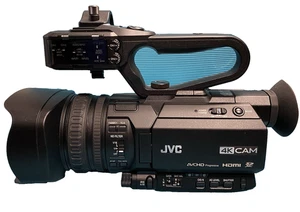 JVC GY-HM180U AVCHD HDMI SDXC 4K HD Professional Camcorder w/Battery + Charger - Picture 1 of 24
