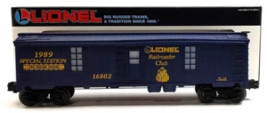 LIONEL 6-18802 TOOL CAR 1989 RAILROAD CLUB NIB/C9 # 802 - Picture 1 of 1