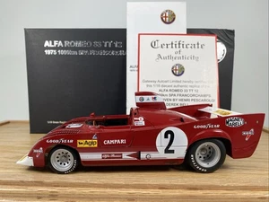 1/18 AUTOart 1975 Alfa Romeo 33 TT 12 1000KM Spa Win Pescarolo Bell 87503 ! - Picture 1 of 18