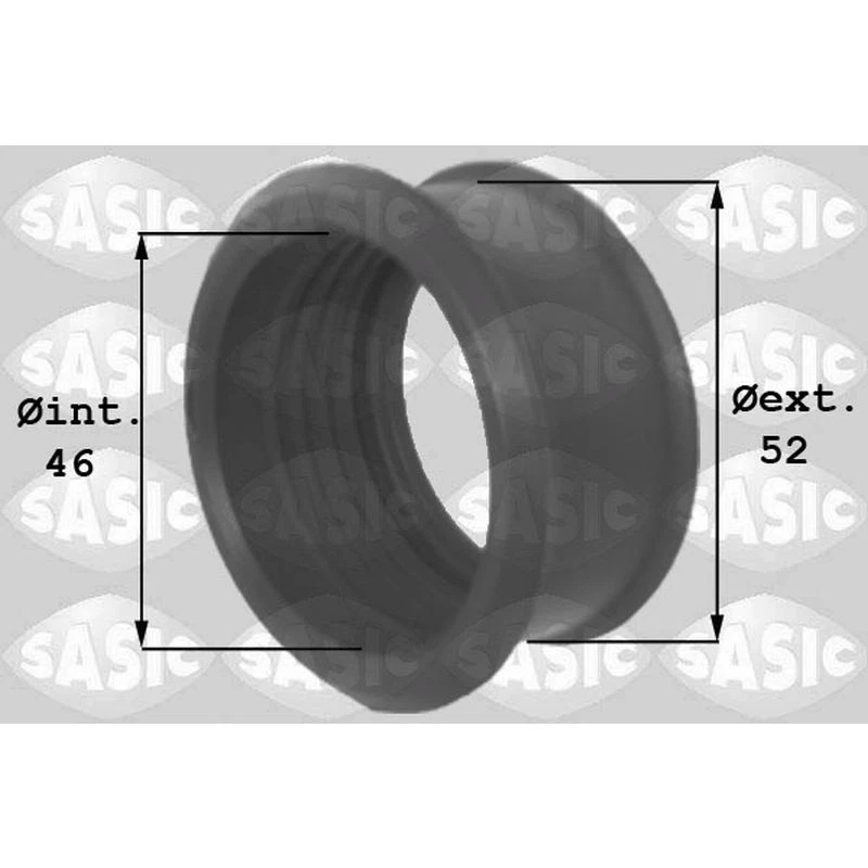 Ladeluftschlauch SASIC 3330009 Eingang für Peugeot 207 SW 207