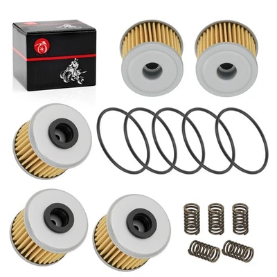 5 filtros de filtro de aceite junta tórica resorte para Honda CRF150R CRF150RB 2007-2009 2012-24 Foto 1 de 4