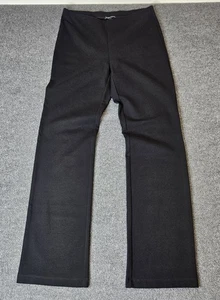 Eileen Fisher Womens Ponte Pants Black Size XS 32" Inseam Dress Pants Viscose - Picture 1 of 7