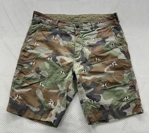 Polo Ralph Lauren Sportsman Camo Hunter & Dog All Over Print Shorts Size 33 - Picture 1 of 7