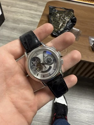 Zenith El Primero Chronomaster T Open Grande silver dial 03.0240.4039/01.C610 - Image 1 of 4