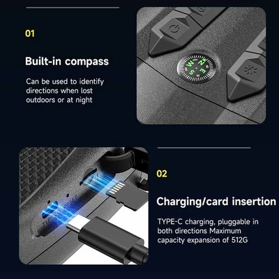 2800FT For Night Vision Binoculars with Zoom for Stargazing Enthusiasts - Image 1 of 4