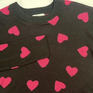 Beach Riot Womens Black Tough Love Crew Neck Sweater Top Size Medium - Picture 1 of 7