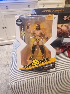Neu versiegelt WWE SETH ROLLINS Mattel Elite NXT Takeover Wrestling Figur 2017 - Bild 1 von 8