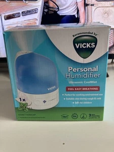 Humidificador personal Vicks VUL505 - En caja, estado impecable, sin almohadilla de mentol - Imagen 1 de 4