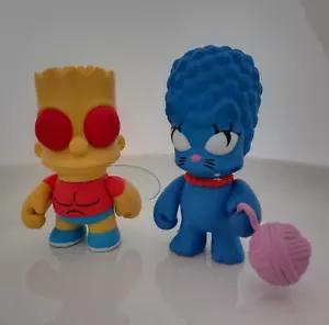 Kidrobot The Simpsons: Fly Bart & Cat Marge Treehouse of Horror Halloween THOH - Picture 1 of 4