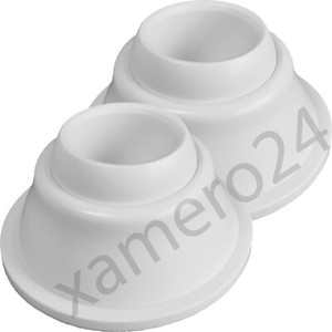 2x Kugelfuß Fuß für Poolleiter Hochbeckenleiter d=43mm Leiter Treppe Gelenkfuß