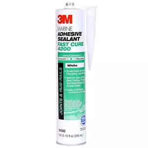 3M Marine Adhesive Sealant Fast Cure 4200 (06560) – Semi-Permanent 12.8 - Picture 1 of 7