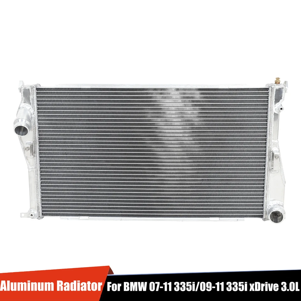 For BMW 2007-11 335i/09-11 Z4/10-11 135i 3.0L L6 2 Row Aluminum Radiator 2973 MT Foto 1 de 4