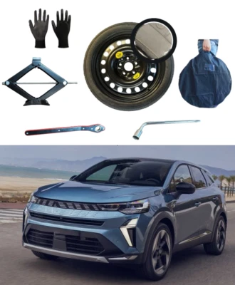 Notrad 18" fùr RENAULT Symbioz mit Wagenheber Schlüssel Handschuhe und Tasche - Bild 1 von 3