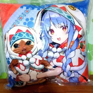 Monster Hunter Hololive 3Rd Generation Cushion Pekora Usada New Japan - Picture 1 of 4