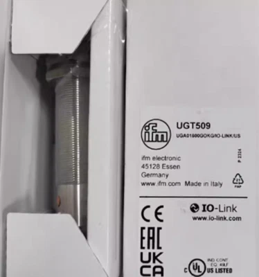 New IFM UGT509 Ultrasonic Sensor - Image 1 of 4