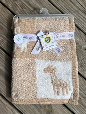 Little Me Luxe шениль сафари Baby одеяло жираф зебра слон лев новый - Изображение 1 из 4