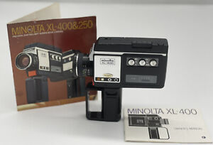 Minolta XL-400 Super 8 Movie Camera  - Not film tested-Used