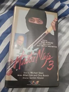 The Master Ninja 3 (VHS Clamshell 1985) VERY RARE - Picture 1 of 8