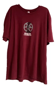 Tom Apparel Grafik T-Shirt Gr. XL rot 2007 Big Head Todd & The Monsters F33 - Bild 1 von 7