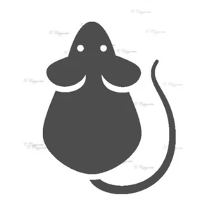 Mouse Vinyl Decal Sticker for Home, wall, décor, bar, car, jeep, Laptop, bedroom - Picture 1 of 13