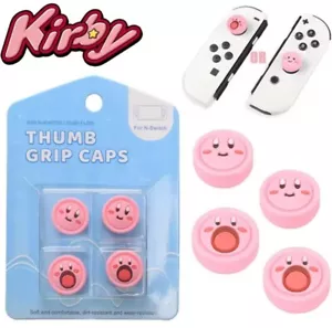 Kirby Cute Silicone Thumb Stick Grip Cap, Joystick Cover For Nintendo Switch - Picture 1 of 5