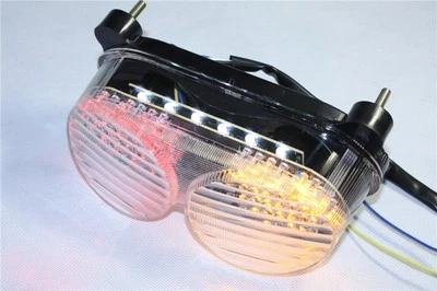 Luz trasera LED freno intermitente integrado para Kawasaki ZR7S ZX6R J1/J2 G1/G2 C Foto 1 de 4