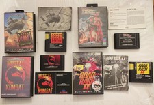 MORTAL KOMBAT ROAD RASH II BACK TO THE FUTURE DESERT STRIKE MEGA DRIVE BUNDLE