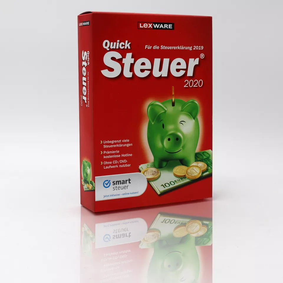 Lexware QuickSteuer 2020 für das Steuerjahr 2019 Steuererklärungs-Software - Bild 1 von 1